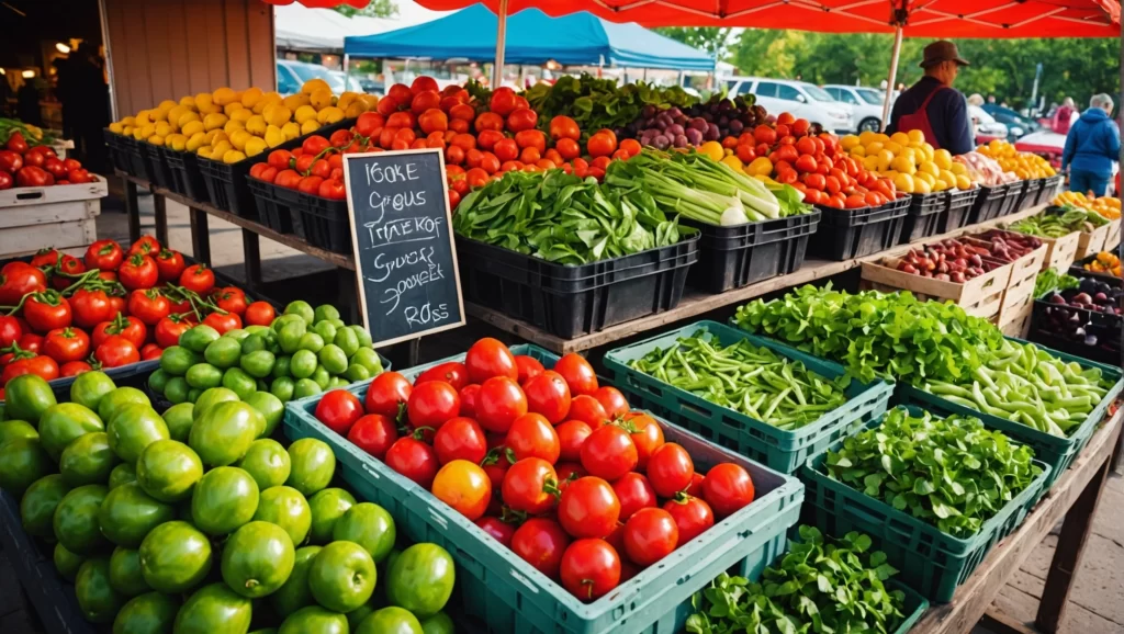 magasin du producteur de fruits et légumes